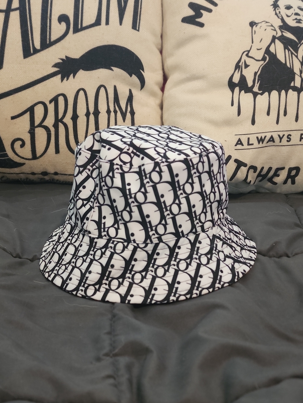 Dior Monogram Reversible Bucket Hat - CUTE!